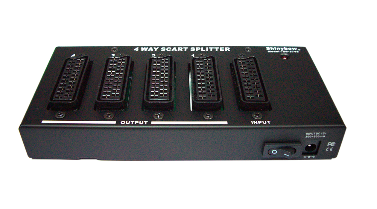 1x4 SCART Distribution Amplifier